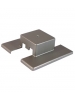 Juno Compatible Center Feed - Brushed Nickel - Juno Track System - Liteline J-CF6108-BN